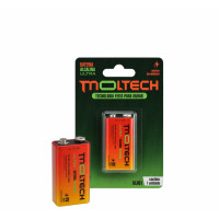 BATERIA ALCALINA 9V CX C/10UN BLISTER MR499